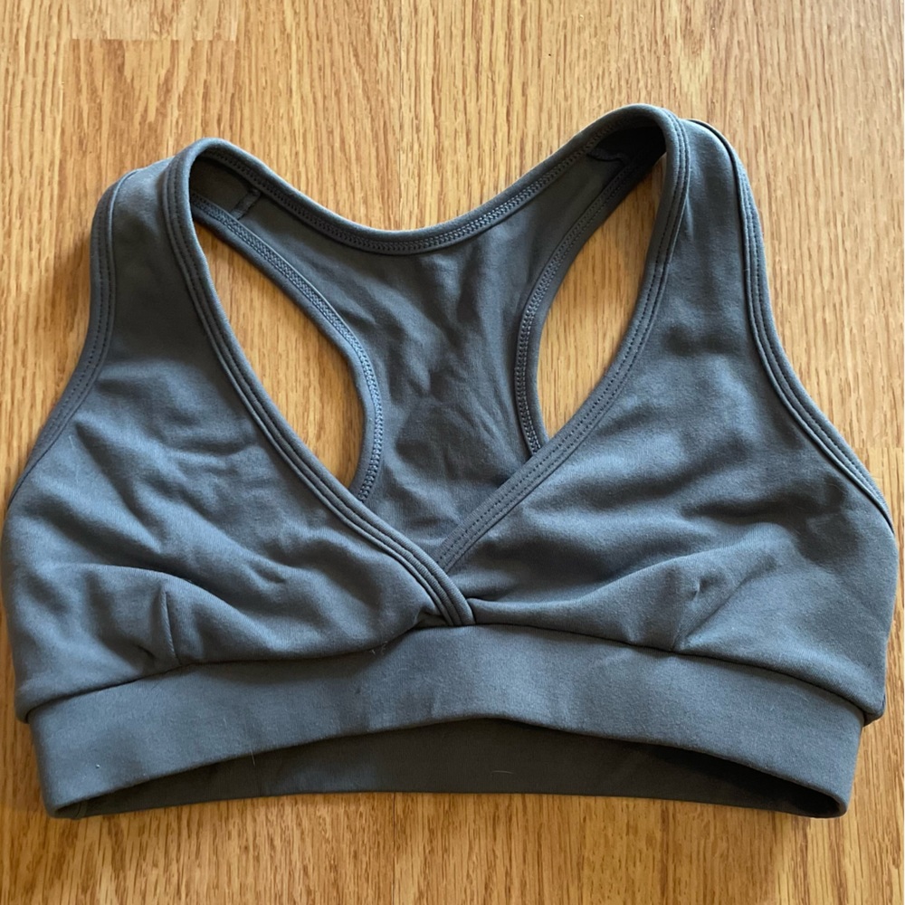 Zumba Fitness Gray sports bra